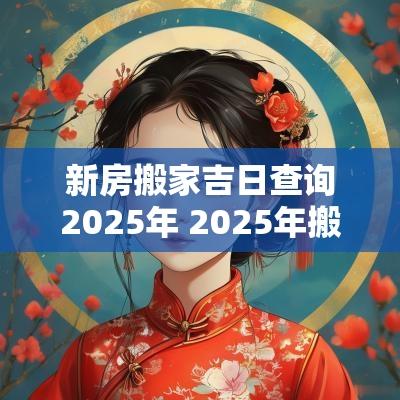 新房搬家吉日查询2025年 2025年搬家吉日吉时