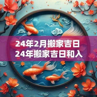 24年2月搬家吉日 24年搬家吉日和入宅吉日