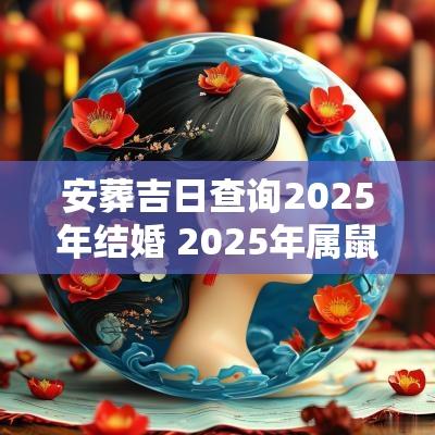 安葬吉日查询2025年结婚 2025年属鼠安葬吉日