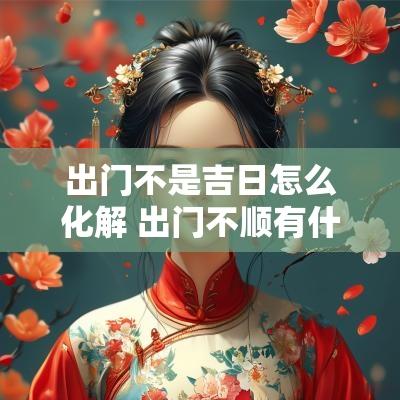 出门不是吉日怎么化解 出门不顺有什么征兆