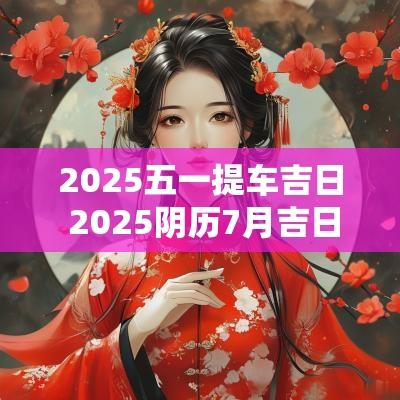 2025五一提车吉日 2025阴历7月吉日