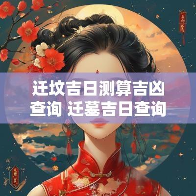 迁坟吉日测算吉凶查询 迁墓吉日查询