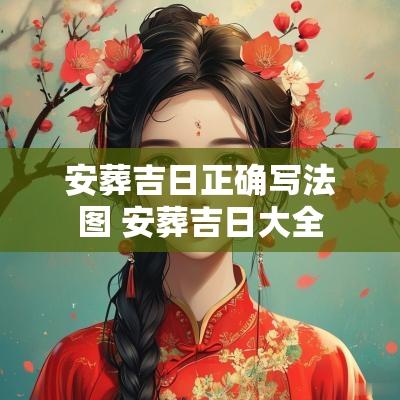 安葬吉日正确写法图 安葬吉日大全