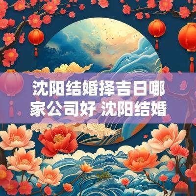 沈阳结婚择吉日哪家公司好 沈阳结婚婚庆公司