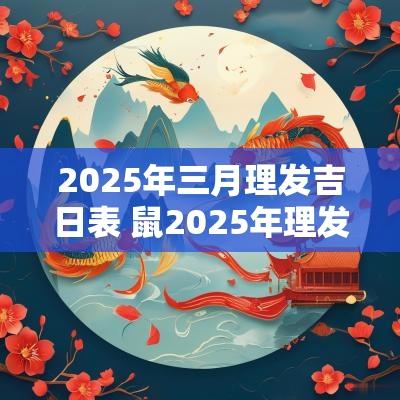 2025年三月理发吉日表 鼠2025年理发吉日