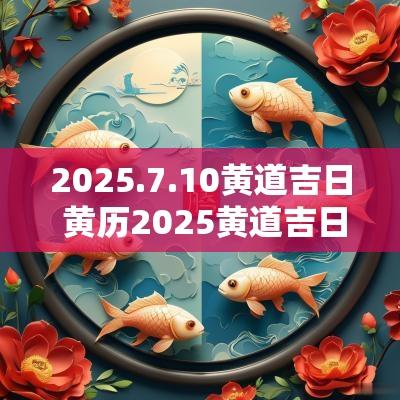 2025.7.10黄道吉日 黄历2025黄道吉日最新