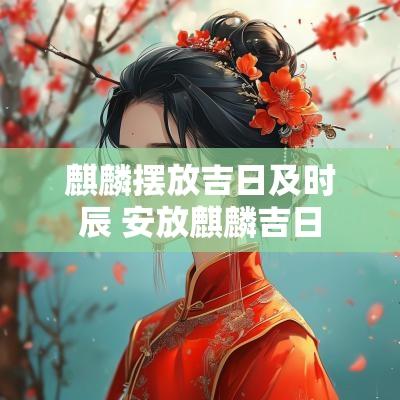 麒麟摆放吉日及时辰 安放麒麟吉日