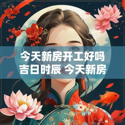 今天新房开工好吗吉日时辰 今天新房开火日子好吗