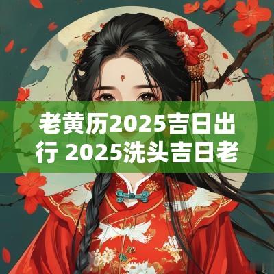 老黄历2025吉日出行 2025洗头吉日老黄历