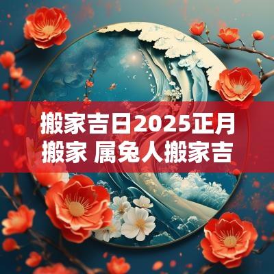 搬家吉日2025正月搬家 属兔人搬家吉日2025