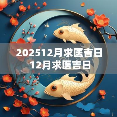 202512月求医吉日 12月求医吉日