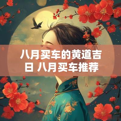 八月买车的黄道吉日 八月买车推荐