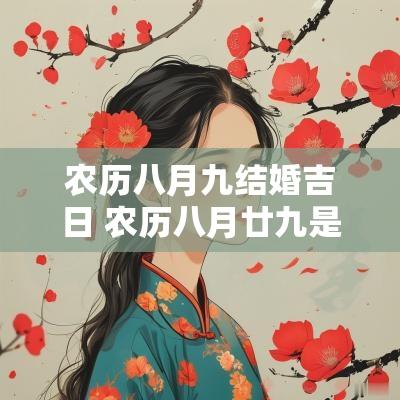 农历八月九结婚吉日 农历八月廿九是吉日吗