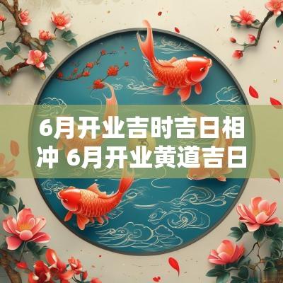 6月开业吉时吉日相冲 6月开业黄道吉日时辰吉凶