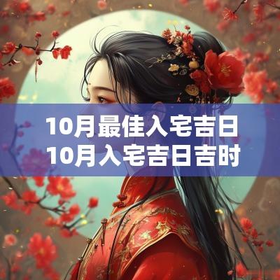 10月最佳入宅吉日 10月入宅吉日吉时