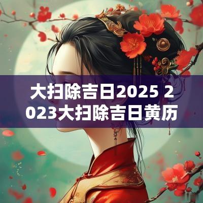 大扫除吉日2025 2025大扫除吉日黄历