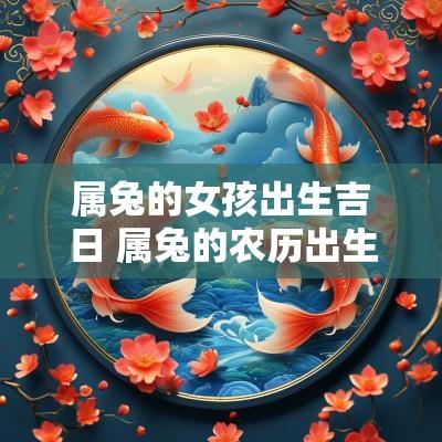 属兔的女孩出生吉日 属兔的农历出生吉日