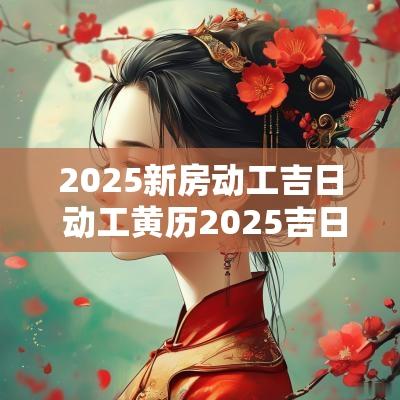 2025新房动工吉日 动工黄历2025吉日查询