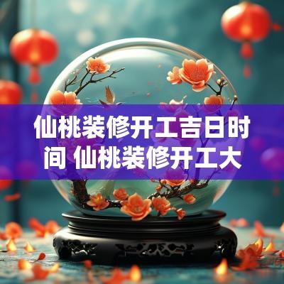 仙桃装修开工吉日时间 仙桃装修开工大吉仪式