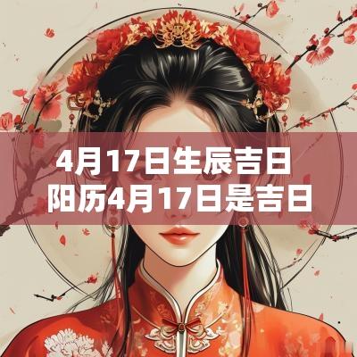 4月17日生辰吉日 阳历4月17日是吉日吗