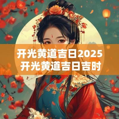开光黄道吉日2025 开光黄道吉日吉时查询