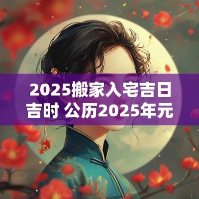 2025搬家入宅吉日吉时 公历2025年元月搬家入宅吉日
