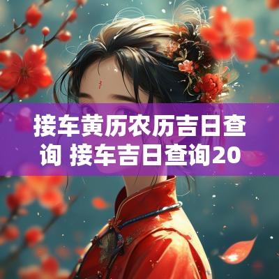 接车黄历农历吉日查询 接车吉日查询2025五月