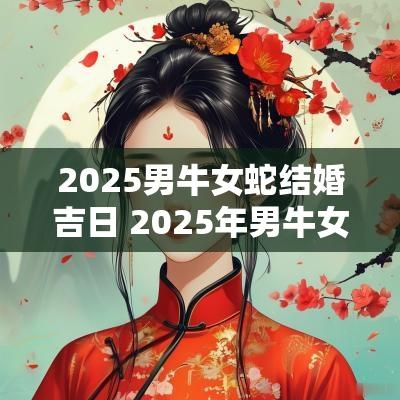 2025男牛女蛇结婚吉日 2025年男牛女虎结婚吉日
