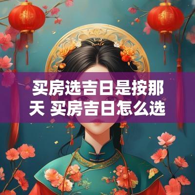 买房选吉日是按那天 买房吉日怎么选2025年10月