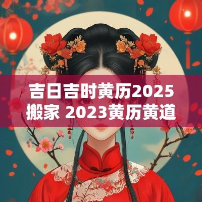 吉日吉时黄历2025搬家 2025黄历黄道吉日搬家一览表
