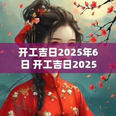 开工吉日2025年6日 开工吉日2025