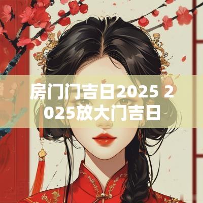 房门门吉日2025 2025放大门吉日