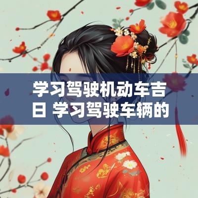 学习驾驶机动车吉日 学习驾驶车辆的基本知识
