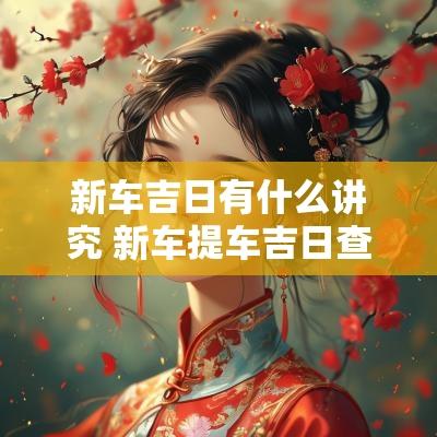 新车吉日有什么讲究 新车提车吉日查询