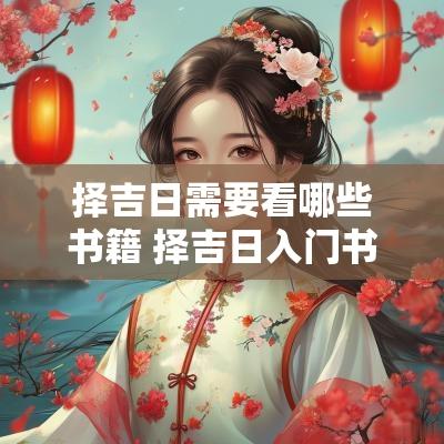 择吉日需要看哪些书籍 择吉日入门书