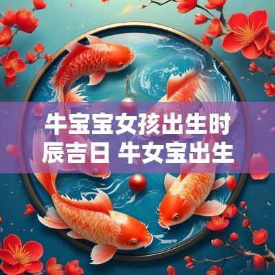 牛宝宝女孩出生时辰吉日 牛女宝出生在啥时辰好