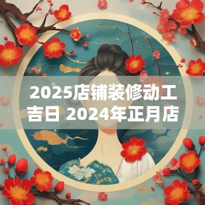 2025店铺装修动工吉日 2025年正月店铺装修动工最佳吉日