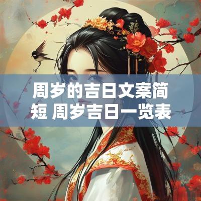 周岁的吉日文案简短 周岁吉日一览表