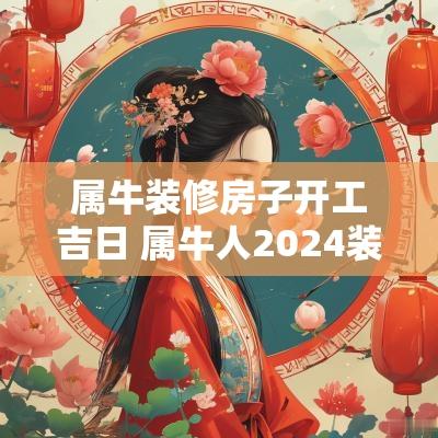 属牛装修房子开工吉日 属牛人2025装修动工最佳吉日