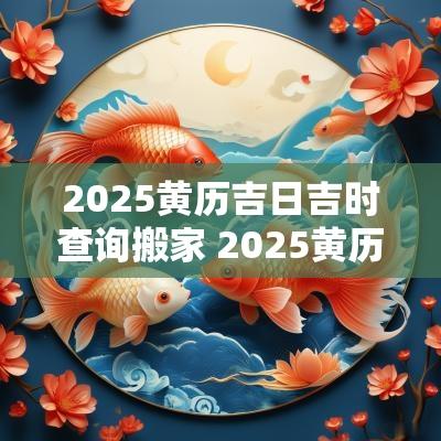 2025黄历吉日吉时查询搬家 2025黄历修坟吉日查询
