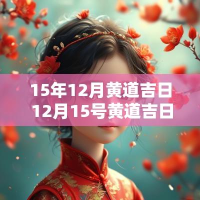 15年12月黄道吉日 12月15号黄道吉日查询