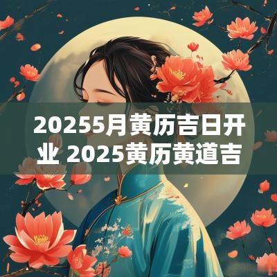 20255月黄历吉日开业 2025黄历黄道吉日开业