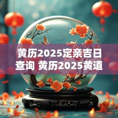 黄历2025定亲吉日查询 黄历2025黄道吉日查询