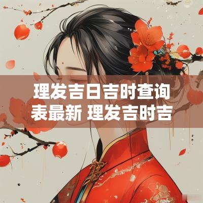 理发吉日吉时查询表最新 理发吉时吉日查询