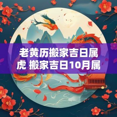老黄历搬家吉日属虎 搬家吉日10月属虎一览表