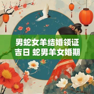 男蛇女羊结婚领证吉日 蛇男羊女婚期