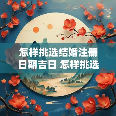 怎样挑选结婚注册日期吉日 怎样挑选结婚日期