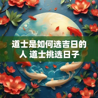 道士是如何选吉日的人 道士挑选日子