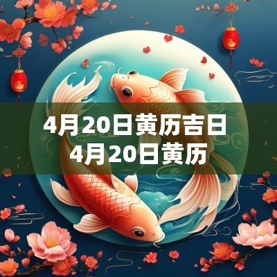 4月20日黄历吉日 4月20日黄历