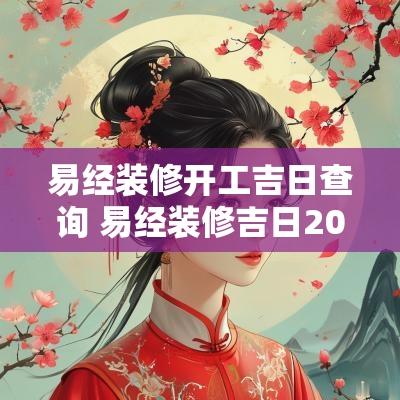 易经装修开工吉日查询 易经装修吉日2025
